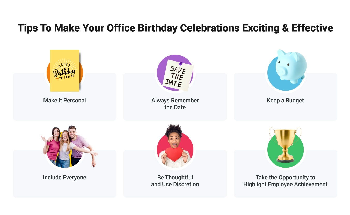 Tips to make your office birthday celebrations exciting and effective